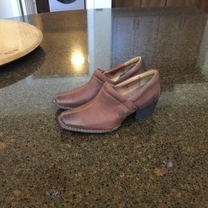 Born Distressed Suede Leather  Ankle Boots/Shoes